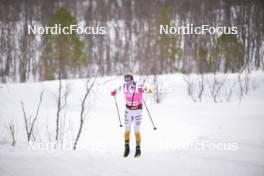 07.04.2024, Bardufoss-Finnsnes, Norway (NOR): Thomas Oedegaarden (NOR) - Ski Classics Summit 2 Senja, Bardufoss-Finnsnes (NOR). www.nordicfocus.com. © Reichert/NordicFocus. Every downloaded picture is fee-liable.