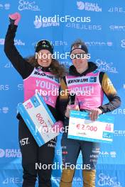 13.04.2024, Hafjell, Norway (NOR): Karolina Hedenstroem (SWE), Thomas Odegaarden (NOR), (l-r) - Ski Classics Grand Finale Janteloppet - Hafjell (NOR). www.nordicfocus.com. © Reichert/NordicFocus. Every downloaded picture is fee-liable.