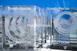 13.04.2024, Hafjell, Norway (NOR): feature: seasonal ceremony trophies - Ski Classics Grand Finale Janteloppet - Hafjell (NOR). www.nordicfocus.com. © Reichert/NordicFocus. Every downloaded picture is fee-liable.